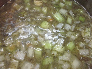 Soup starter preparation
