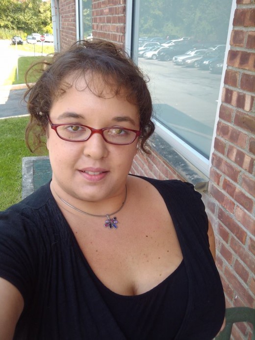 Me on a good day... and at work!