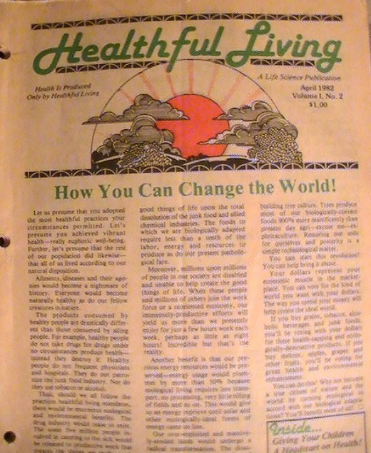 Natural Hygiene magazine from 1982,