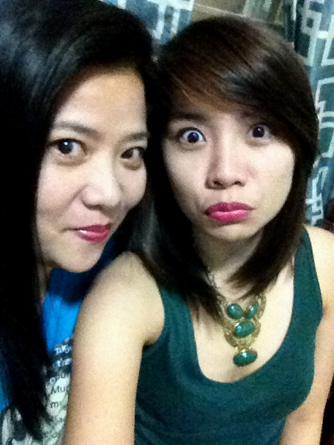 new year's eve pics with my daughter Sarah