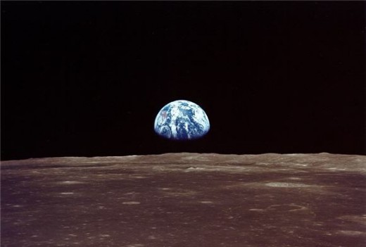 The Earth Viewed from Our Moon