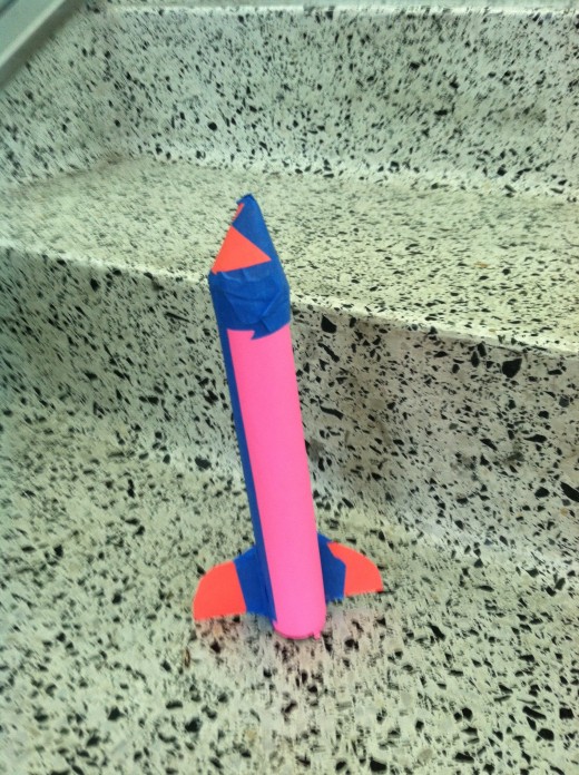 My homemade rocket.