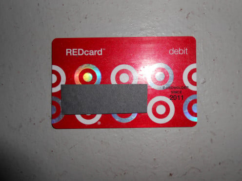 The Target REDcard debit card.