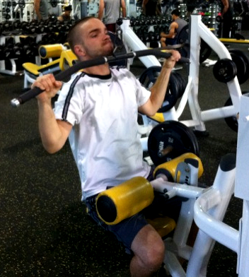 Work up to pull ups