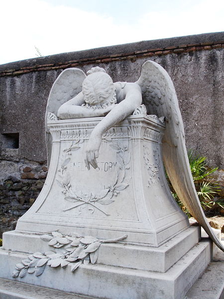 Angel of Grief, William Wetmore Story (1819-1895), photo by Raja Patnaik