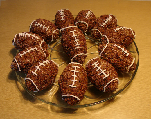 Festive Super Bowl snacks 