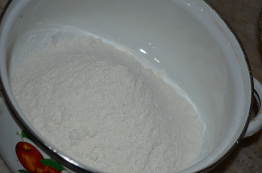 take one cup of rice powder