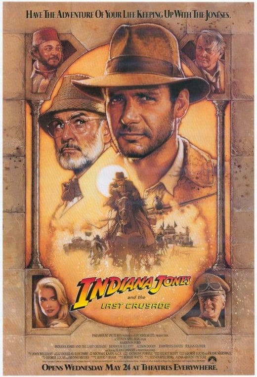 Indiana Jones and the Last Crusade (1989) art by Drew Struzan