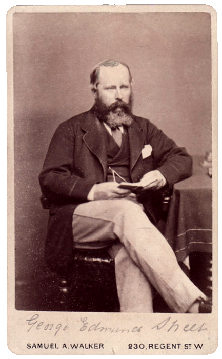 British architect George Edmund Street (1824-1881)