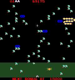 Millipede by Atari - Arcade Screenshot