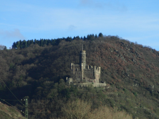 Maus Castle in the Rhine Valley