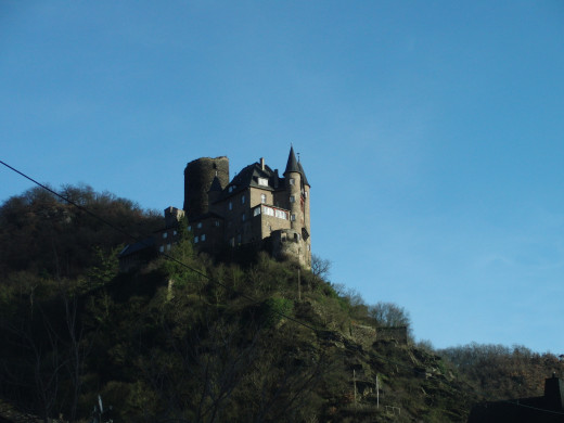 Katz Castle in the Rhine Valley