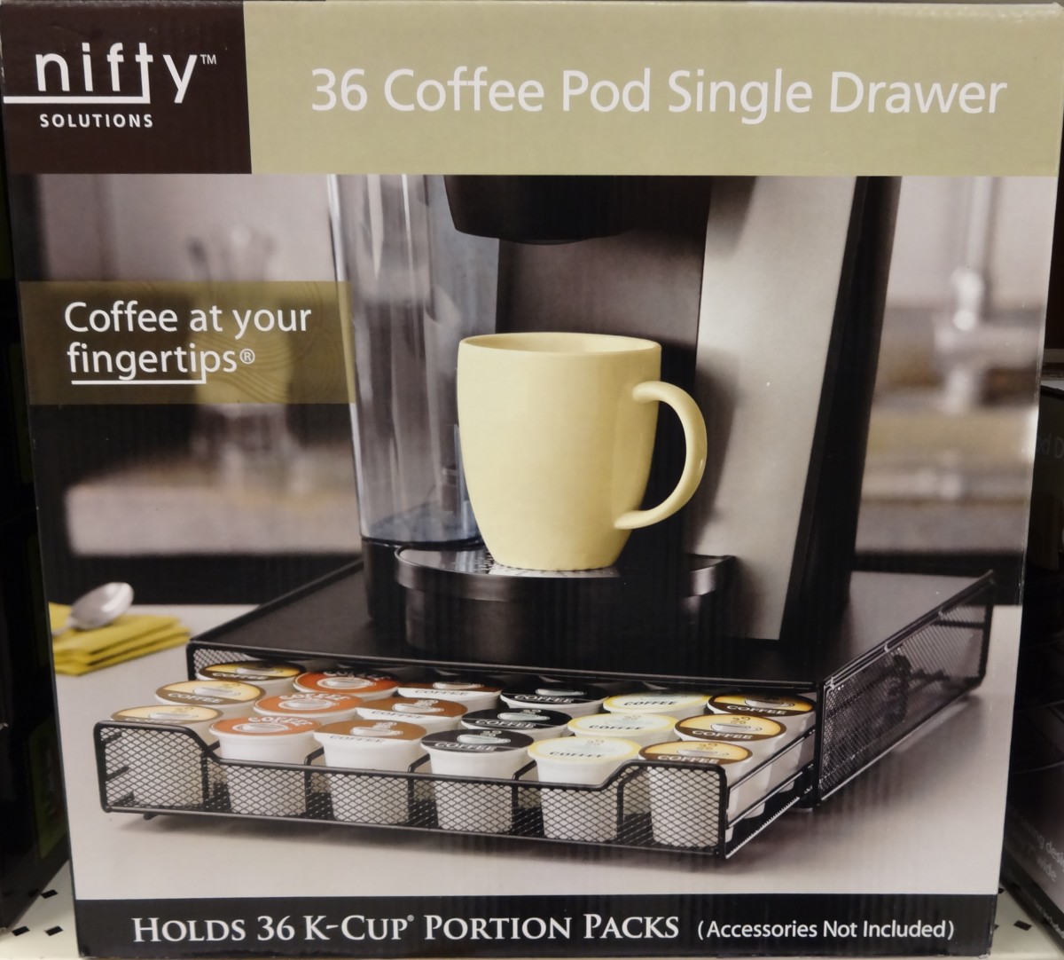 If your mom has a K-Cup drink maker, you may want to think about getting her an organizer.