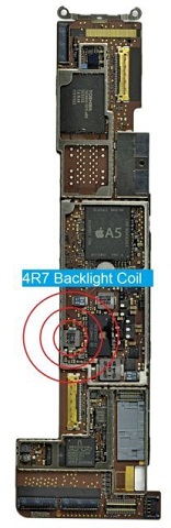 iPad Coil Location