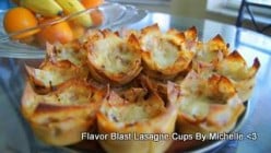 Flavor Blast Lasagna Cups