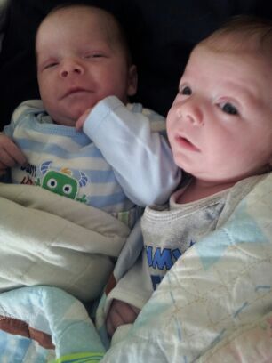 My 2mo Old Identical Twin Boys