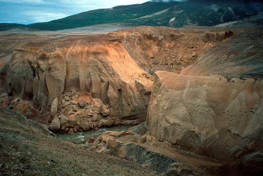 River in Valley of Ten Thousand Smokes