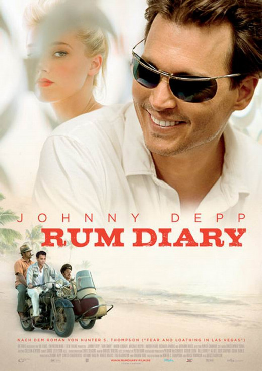 The Rum Diary (2011) German poster