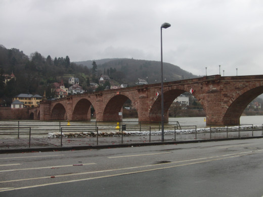 The old bridge of Heidelberg