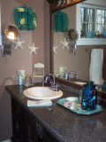 Bathroom Remodel Using An Old Dresser For Vanity. Reuse, Redo Don't Buy New.
