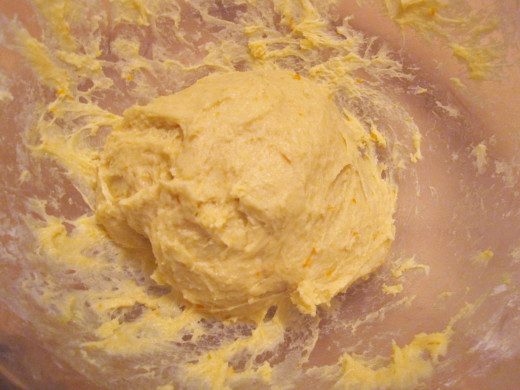 Fully kneaded by hand for 6 minutes.