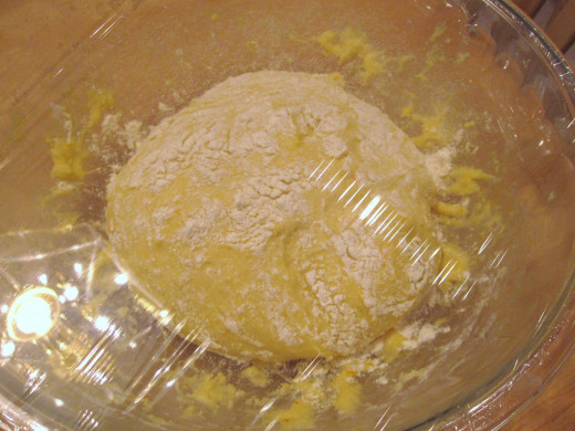Dough had doubled in size!