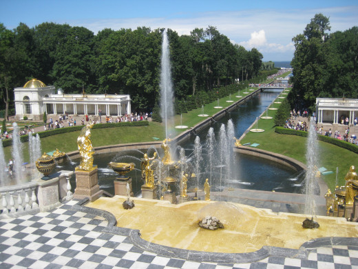 Spend the day at Peterhof, the palace of Peter The Great.  The short boat ride can be picked up behind the Hermitage on the Neva River.  