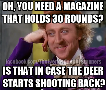 A bit of humor injected into a tense situation