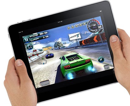 The iPad has millions of gaming apps available in its store.