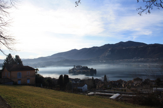 Isola San Giulio, Lago d' Orta, Italy