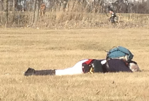 A fallen soldier