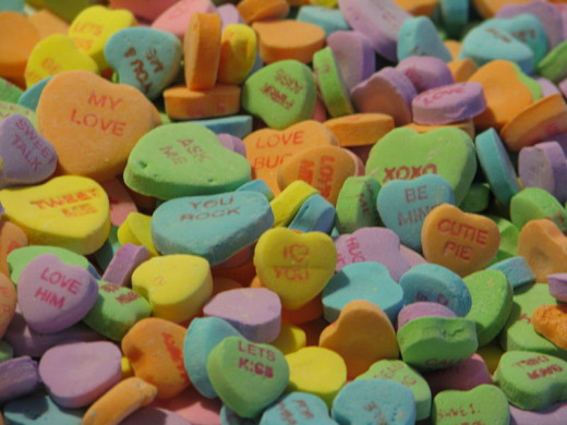 Chocolate and candy are big favorites with the ladies when presented to them on Valentines day.