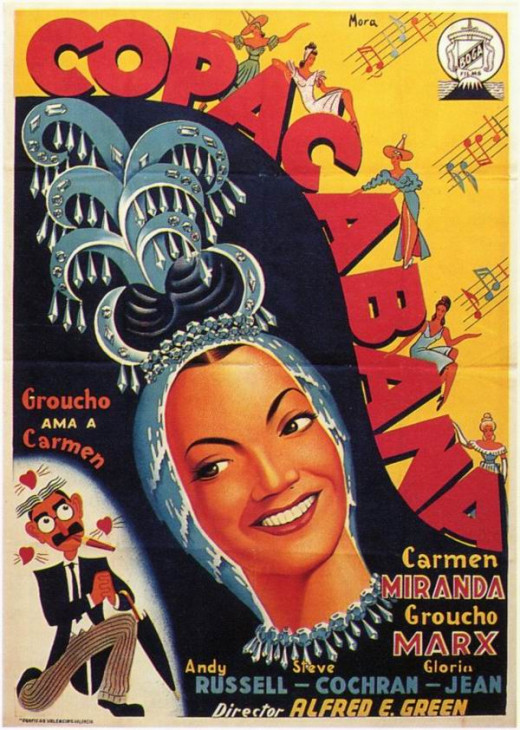 Copacabana (1947) Spanish poster