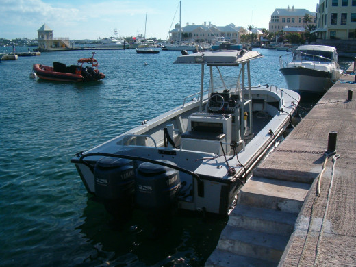 A Boston Whaler 