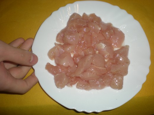 Choped Chicken