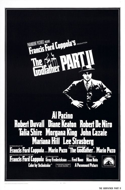The Godfather Part II Movie Poster