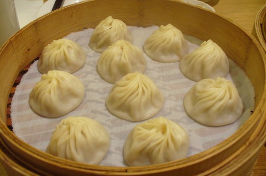 Shanghai Style Dumplings from Din Tai Fung. 