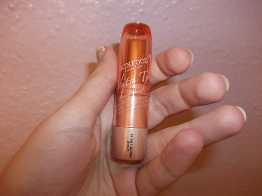 SkinFood Vita Tok Lipstick tube. A fun see-through orange.