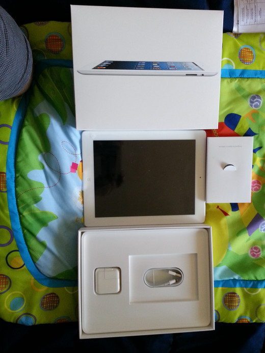 iPad 4 box Contents