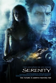 The movie poster for Serenity