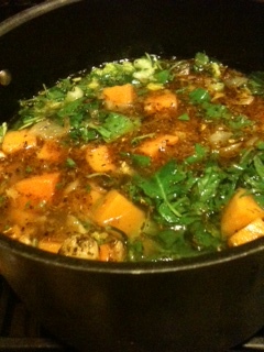 Everything is cooking