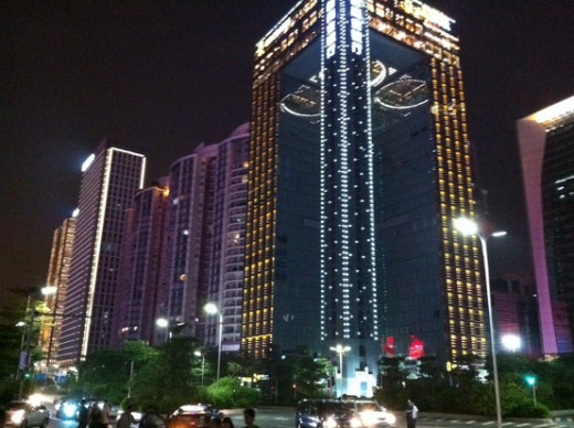 Guangzhou at night