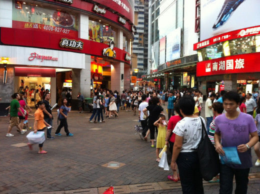 Beijing Road - Pedestrian shopping street