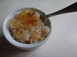 Brulee Topped Rice Pudding Recipe