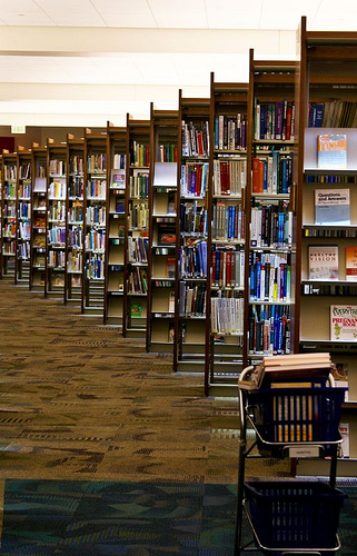 Libraries lend e-books the same way that they lend print books, if there is an e-book format available for your book and your device. Kindle and Nook are the most common e-readers for library borrowing.
