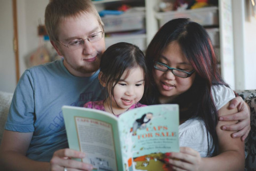 Reading to your child is a great way to comfort your child when they aren't feeling well.