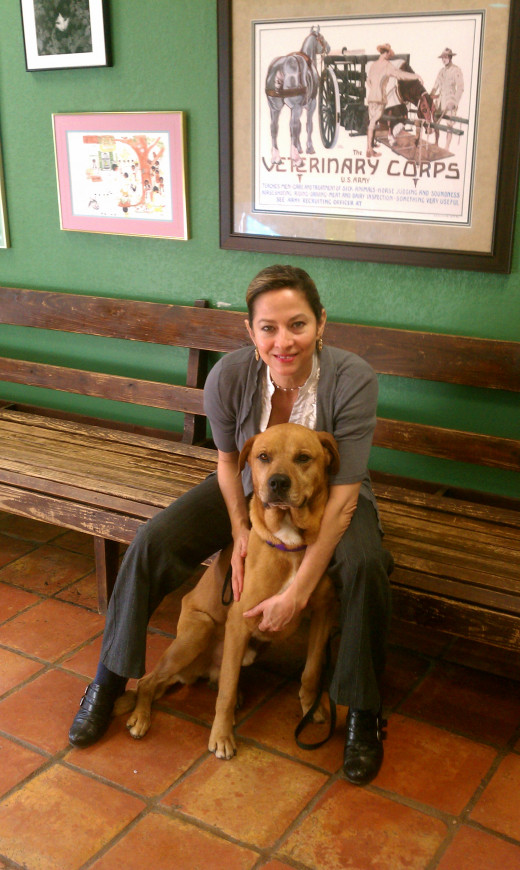 Friends like Jessica, who does wonderful volunteer work in dog rescue, are easy to feel grateful for.