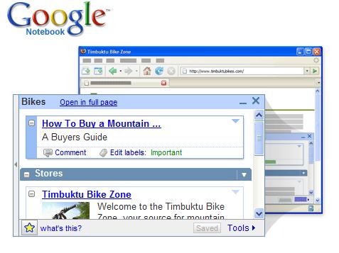 Google Notebook