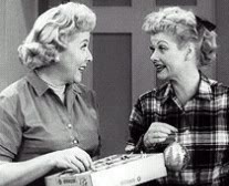 Lucy and Vivien Vance.