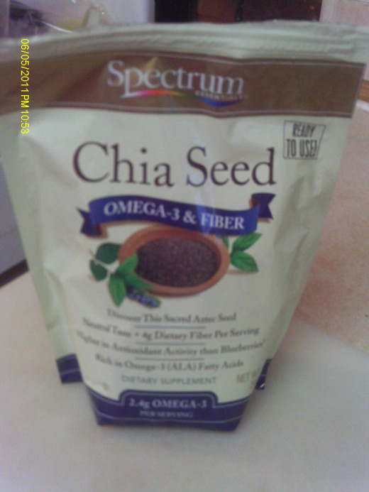 Chia seeds can be found in whole food or health food stores.